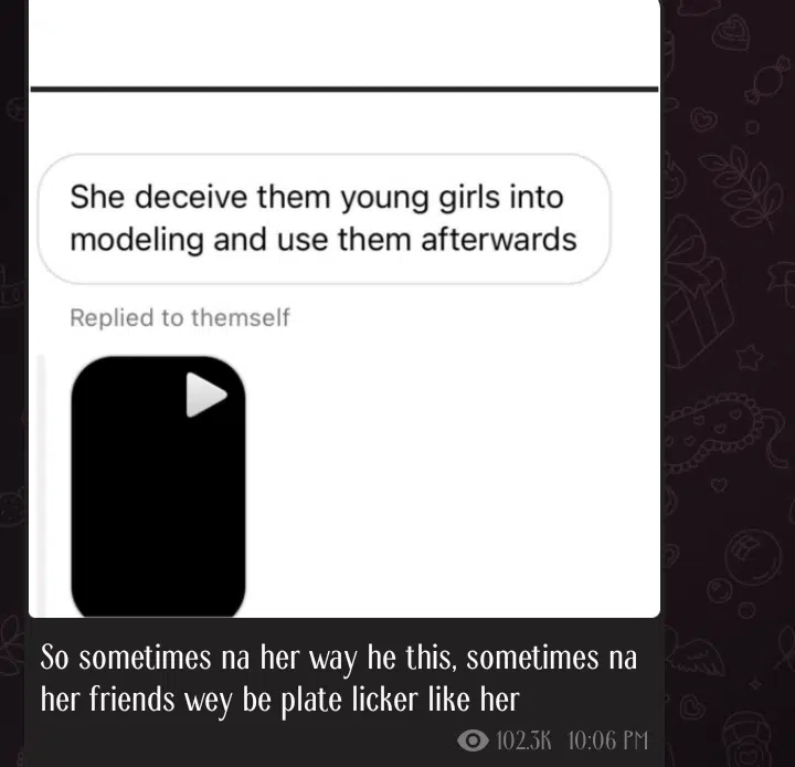 How Nkechi Blessing allegedly slept with fellow actress, lured young girls into sleeping with her also (Photos/Video)