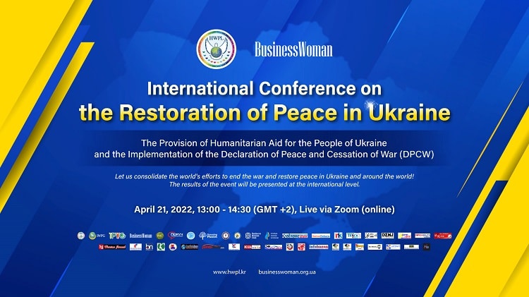 International NGOs Urge International community to Enact International Law for Peace to End Wars in Ukraine