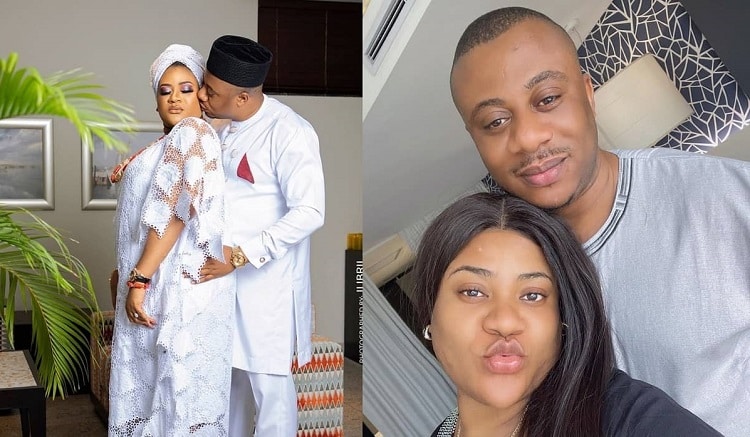 Breakup: Nkechi Blessing and her husband Opeyemi Falegan's marriage crashes [More Details]