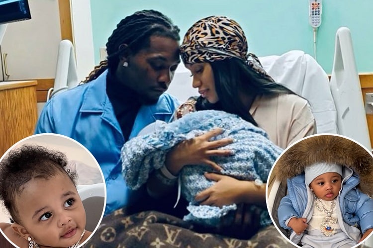 Cardi B and Offset shows son's face for the first time, reveals his name [See Photos]