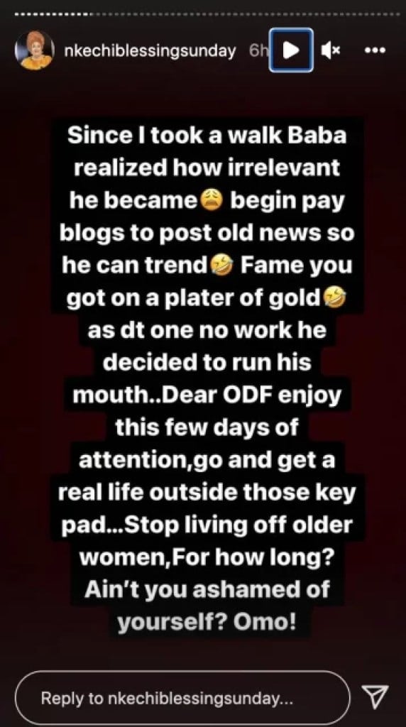 “I dumped you because you are s3xually inactive” Nkechi Blessing Drops Details