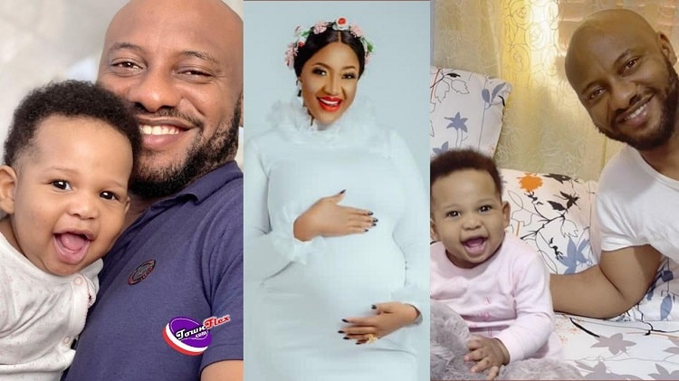 Actor, Yul Edochie Unveils His Second Wife And Their Son