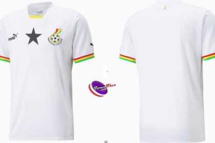 Black Stars's 2022 World Cup home kit