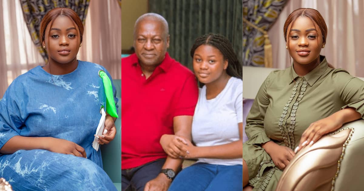 My daughter has no Twitter account : Mahama sets records clear