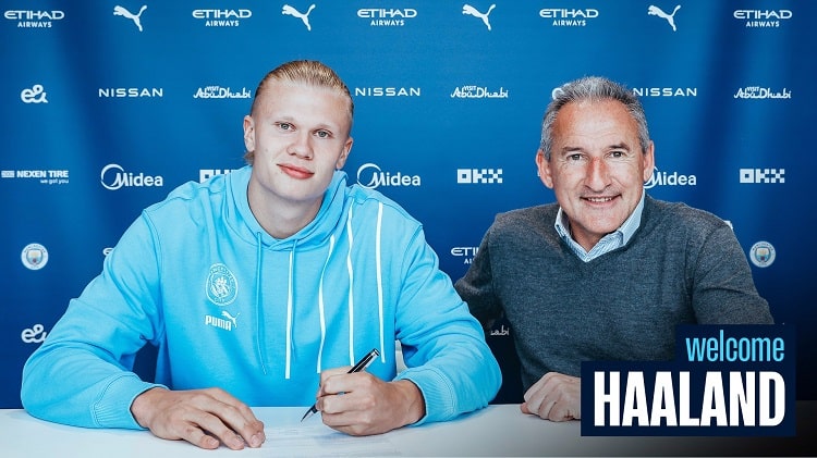 Man City confirm signing of Erling Haaland from Borussia Dortmund