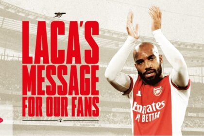 Alexandre Lacazette to leave Arsenal at end of June