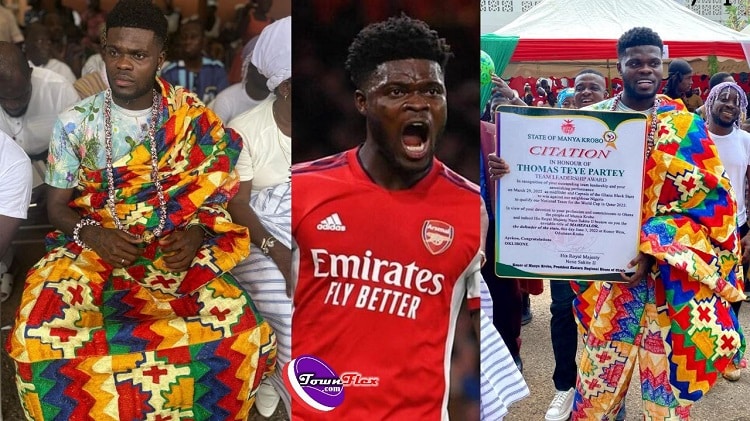 Thomas Partey enstooled as Chief in Manya Krobo