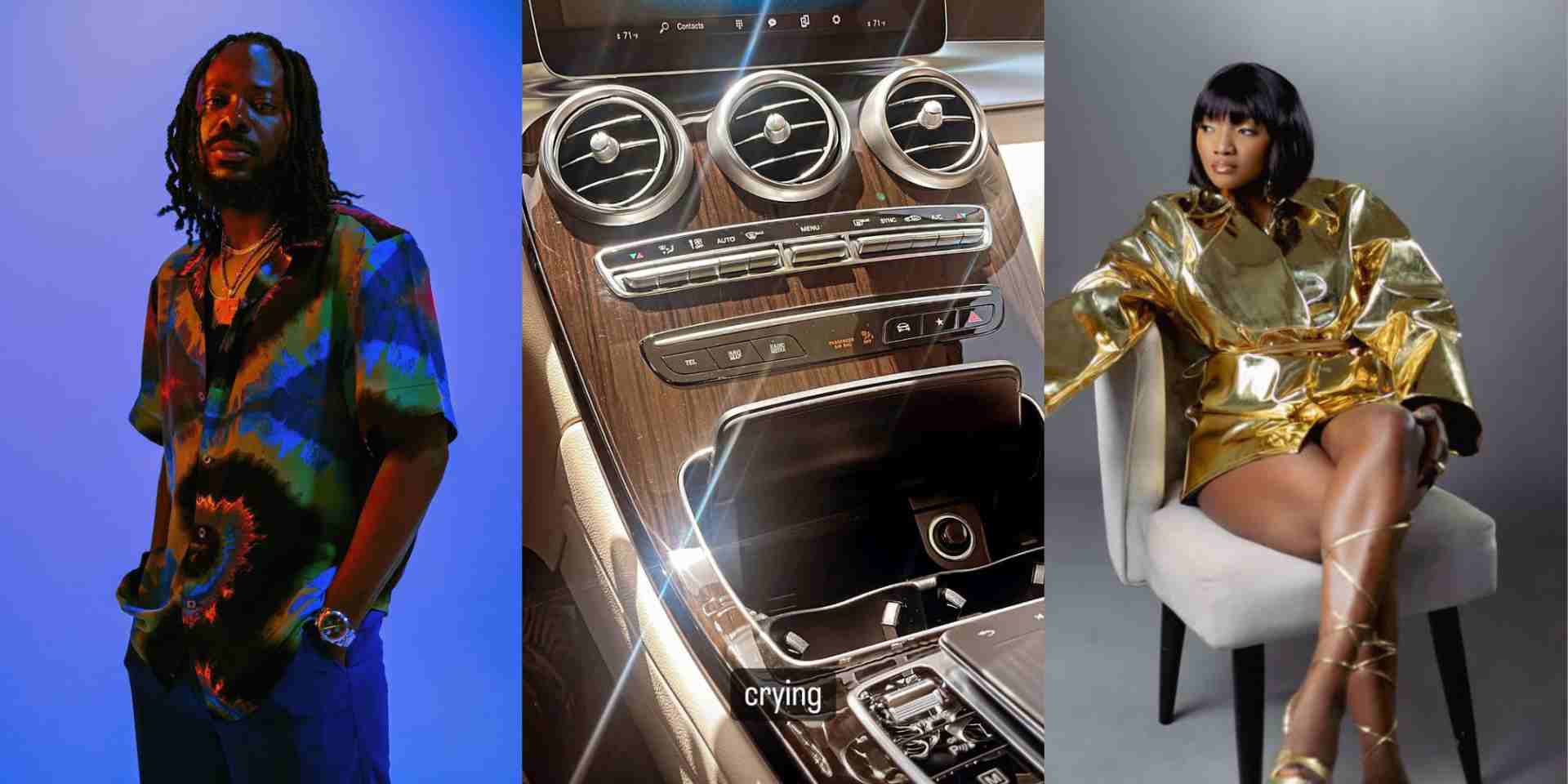 Adekunle Gold gifts wife, Simi a new car (Watch Video)