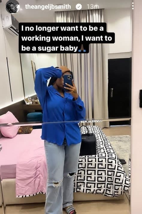 BBNAIJA Angel Smith Says She Wants To Be A Sugar Baby