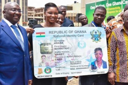 Ghana Card to replace voter IDs - Bawumia
