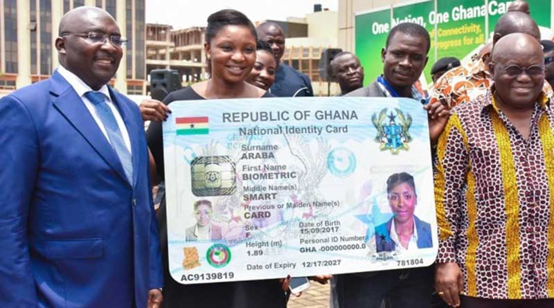 Ghana Card to replace voter IDs - Bawumia