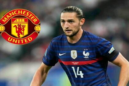Adrien Rabiot is keen on joining Man United in a panic move.