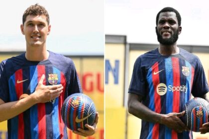 Andreas Christensen and Franck Kessie could leave Barcelona for free