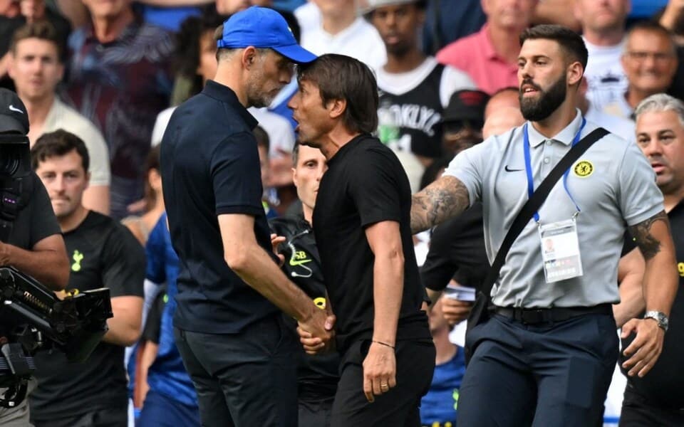 Chelsea and Tottenham's tie saw Thomas Tuchel and Antonio Conte receive red cards.