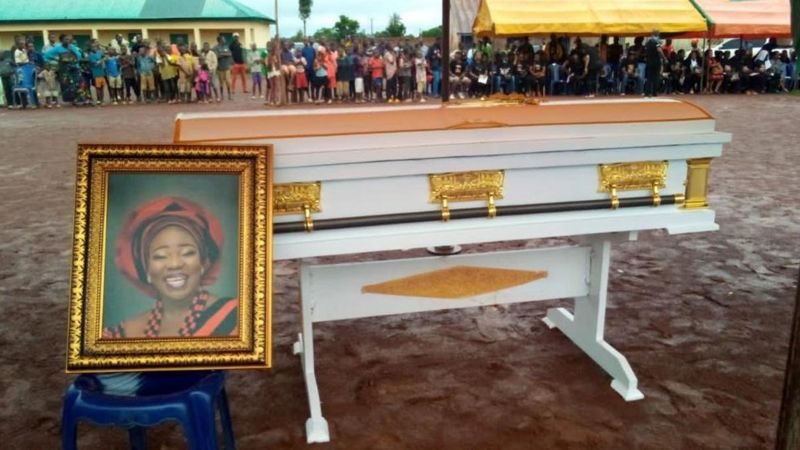 Ada Ameh burial: check out photos and videos from the funeral