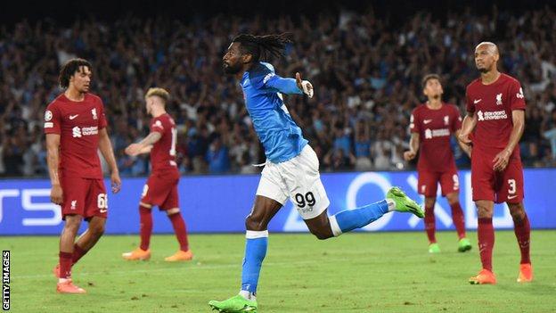 Andre-Franck Anguissa goal against Liverpool 