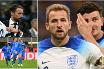 Azzurri's of Italy defeats the Three Lions of England