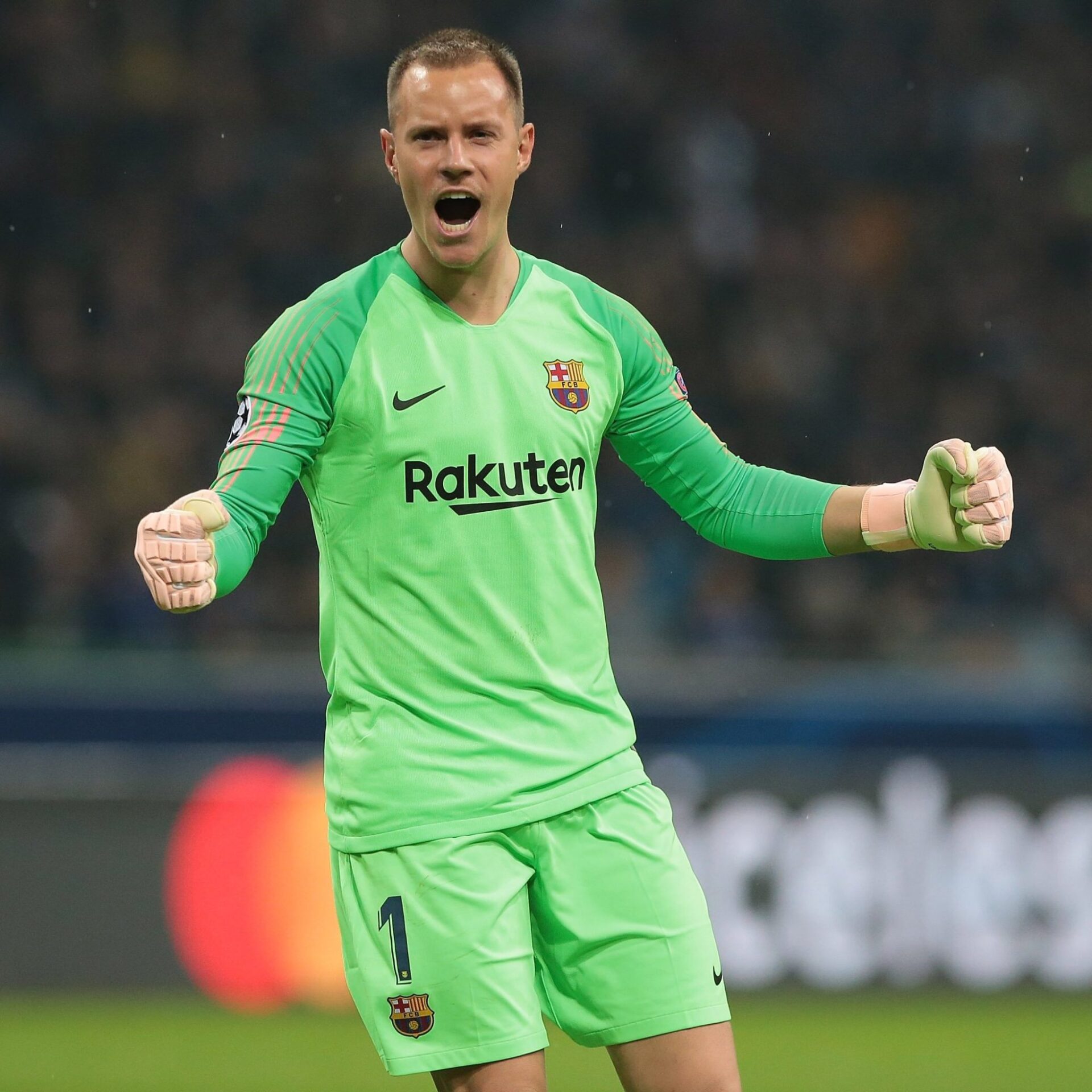 Marc-Andre Ter Stegen fourth on the list