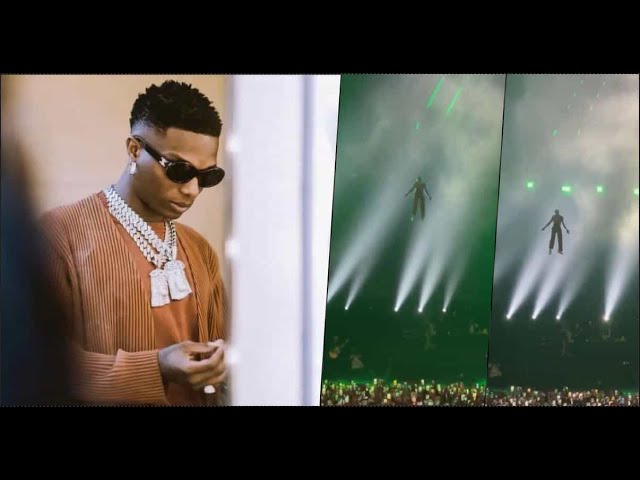 Performance: Watch Wizkid's Grand Entrance At Paris 'Sold Out' Accor Arena Show (VIDEO)