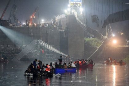 Gujarat Bridge: 141 confirmed dead, many missing, and two arrested over collapse