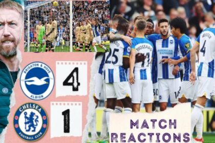Potter:"The scoreline and the defeat was a painful one" after 4-1 defeat to Brighton