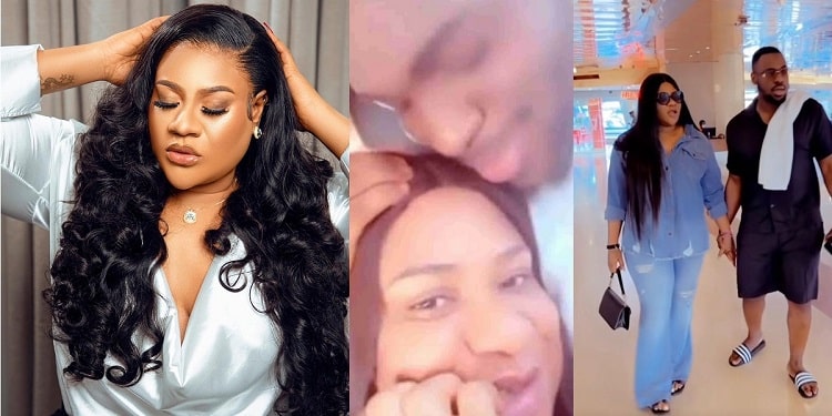 Fans React as actress Nkechi Blessing hints at engagement