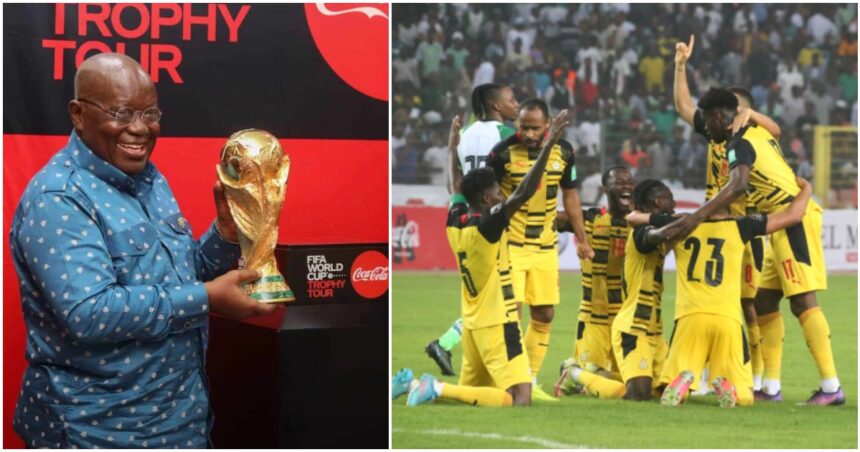 Akufo Addo Cheers Black Stars Ahead Of World Cup