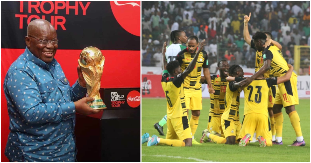 Akufo Addo Cheers Black Stars Ahead Of World Cup