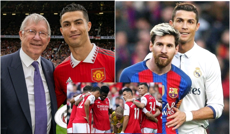 Ronaldo on Alex Ferguson, Messi and Arsenal to win EPL after second part of his interview revealed
