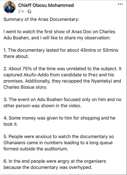 Netizens Angry Over Anas Exposé (See Details)