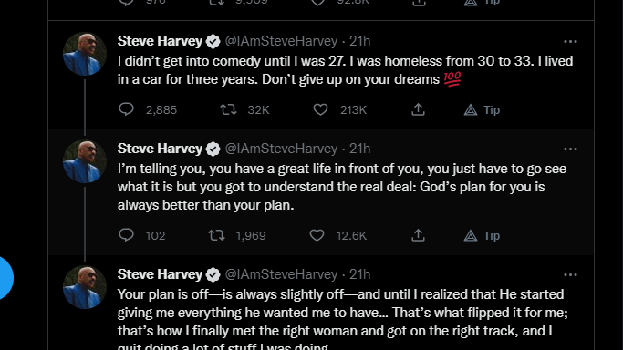 Don't Give Up On Your Dreams, I Was Once Homeless: Steve Harvey