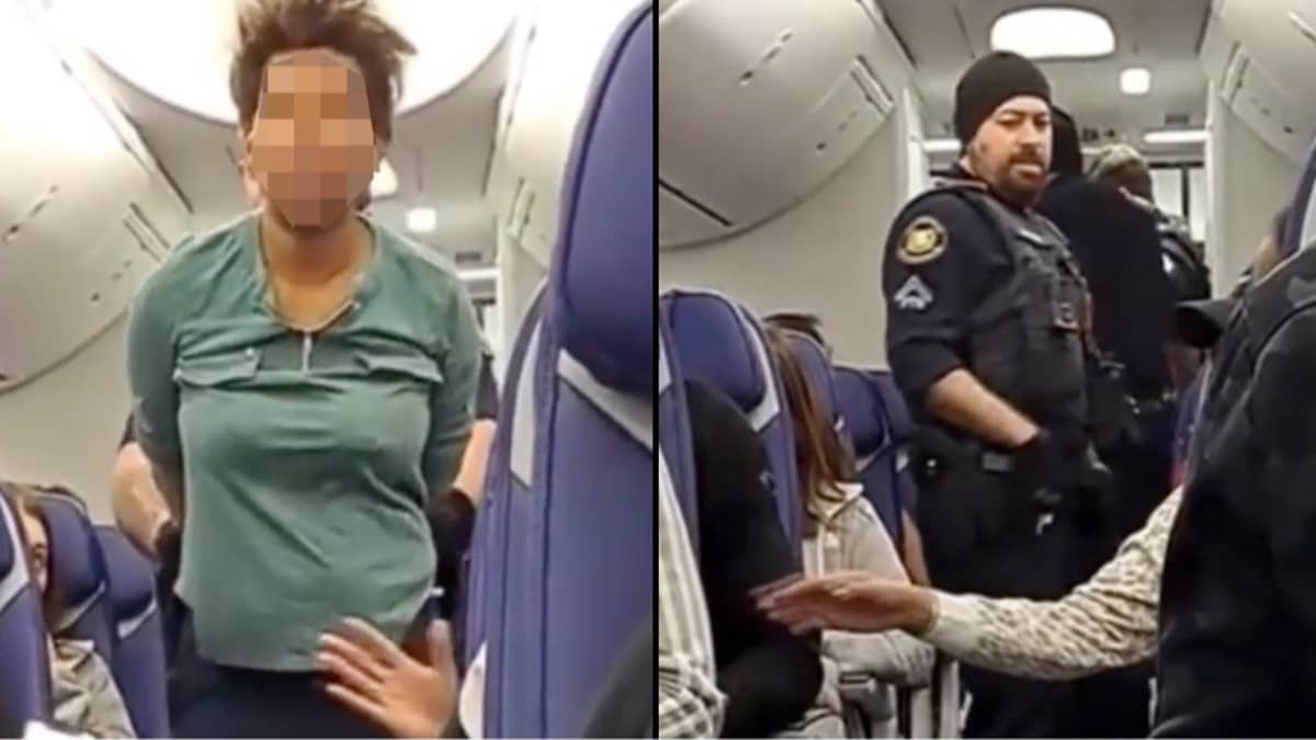 After attempting to unlock a jet door in the middle of a flight on a Southwest flight, a 34-year-old passenger was detained. Elom Agbegninou, a passenger, allegedly said in a court document that she tried opening the jet door because Jesus had instructed her to do so.