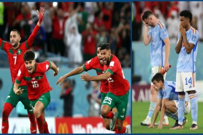 Morocco into last 8 after penalty shoot-out to dump Spain out of World Cup