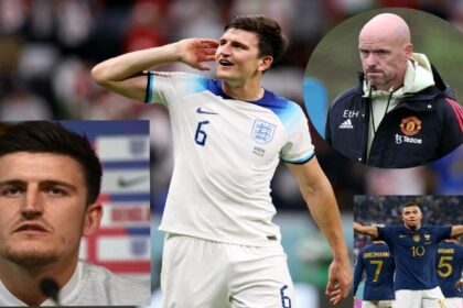 HARRY MAGUIRE reveals United and Erik ten Hag's texts ahead of France game