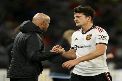 Ten Hag advises Maguire to compete for spot if he wants to stay.