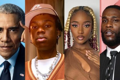 Burna Boy, Rema, And Ayra Starr Included In Barack Obama's Playlist for 2022