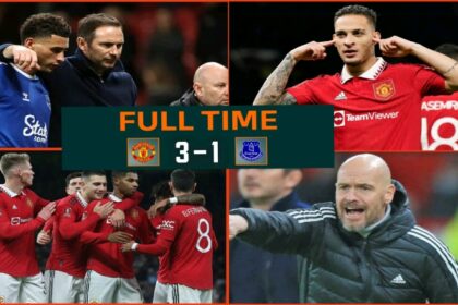 Reactions from Ten Hag and Frank Lampard after United’s 3-1 victory over Everton