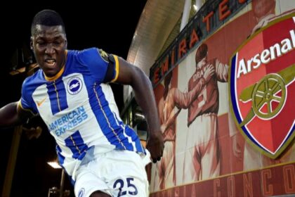 Brighton's manager provides Arsenal a major boostas his team gets ready to move on without Moises Caicedo.
