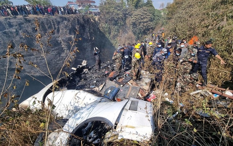 Plane carrying 72 people crashes in Nepal: At least 67 killed