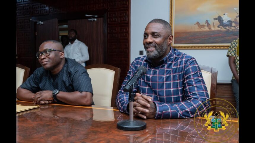 Idris Elba Set To Shoot Film In Ghana, Meets With Akufo Addo About Plans