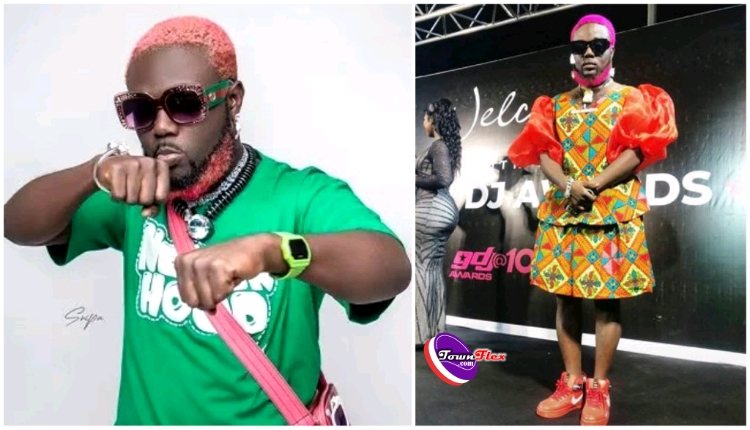 DJ Azonto finally reacts to claims of being gay