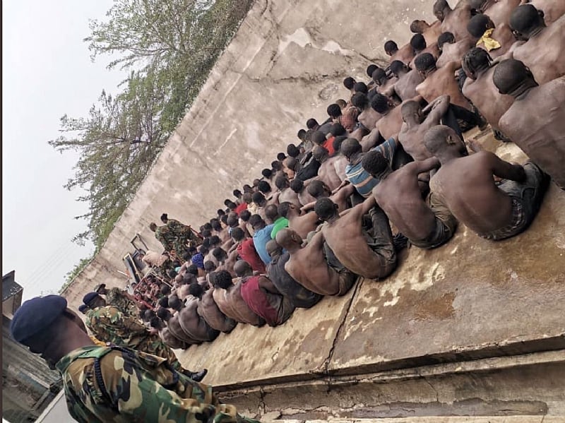 Ghana Military Frees 150 Suspects!