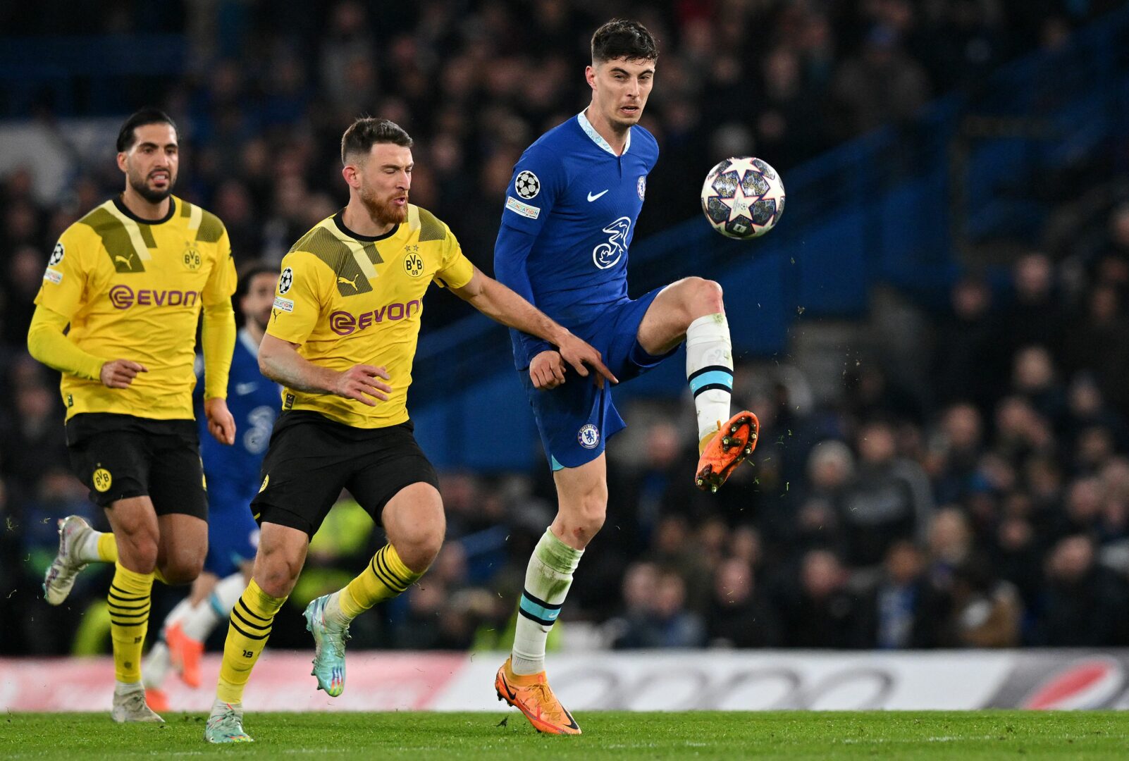 bvb havertz fbl eur c1 chelsea dortmund