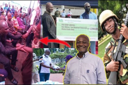Kennedy Agyapong adopts brother of slain soldier at Ashaiman