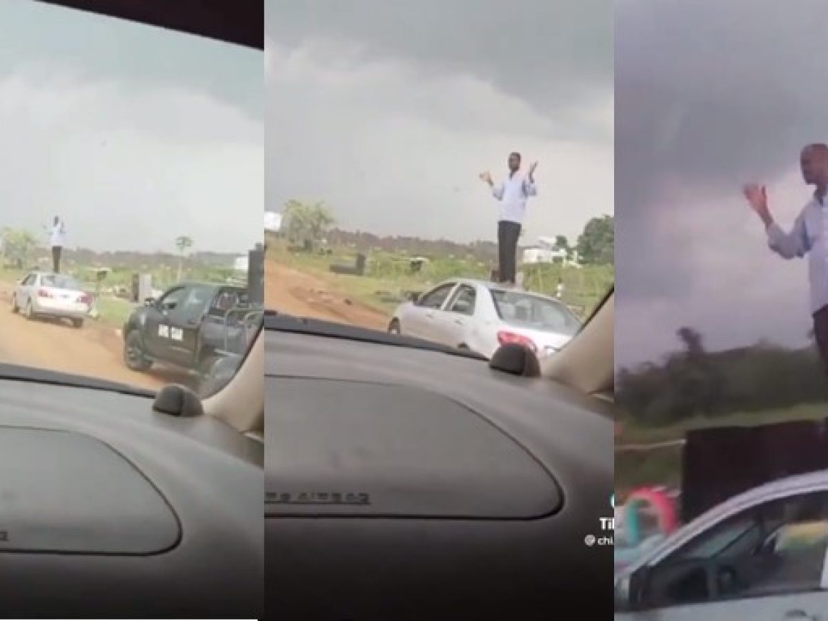 Shocking: Soldiers Make Man Stand on Car to Wave at Passersby (+VIDEO)