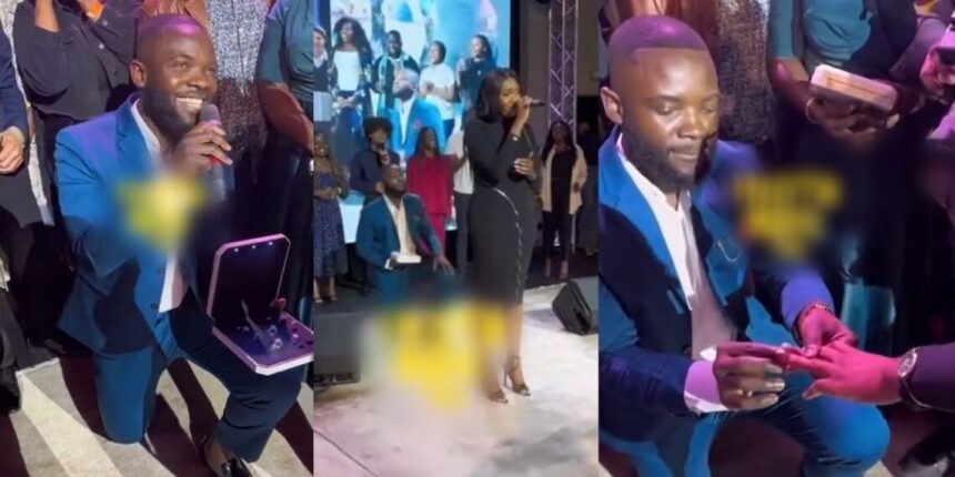 {Must Watch} Man's proposal to his girlfriend with 7 rings is breaking the internet! (+VIDEO)