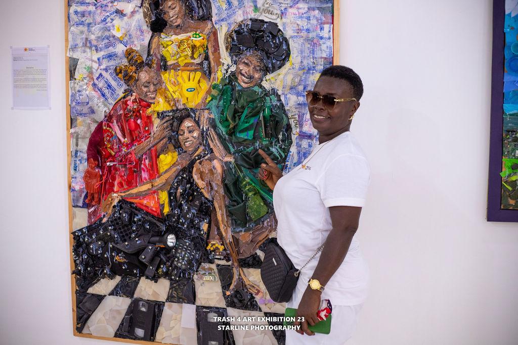 From Junk to Jewels: Essilfie Banton's Art Exhibition Brings Trash to Life 6 From Junk to Jewels: Essilfie Banton's Art Exhibition Brings Trash to Life