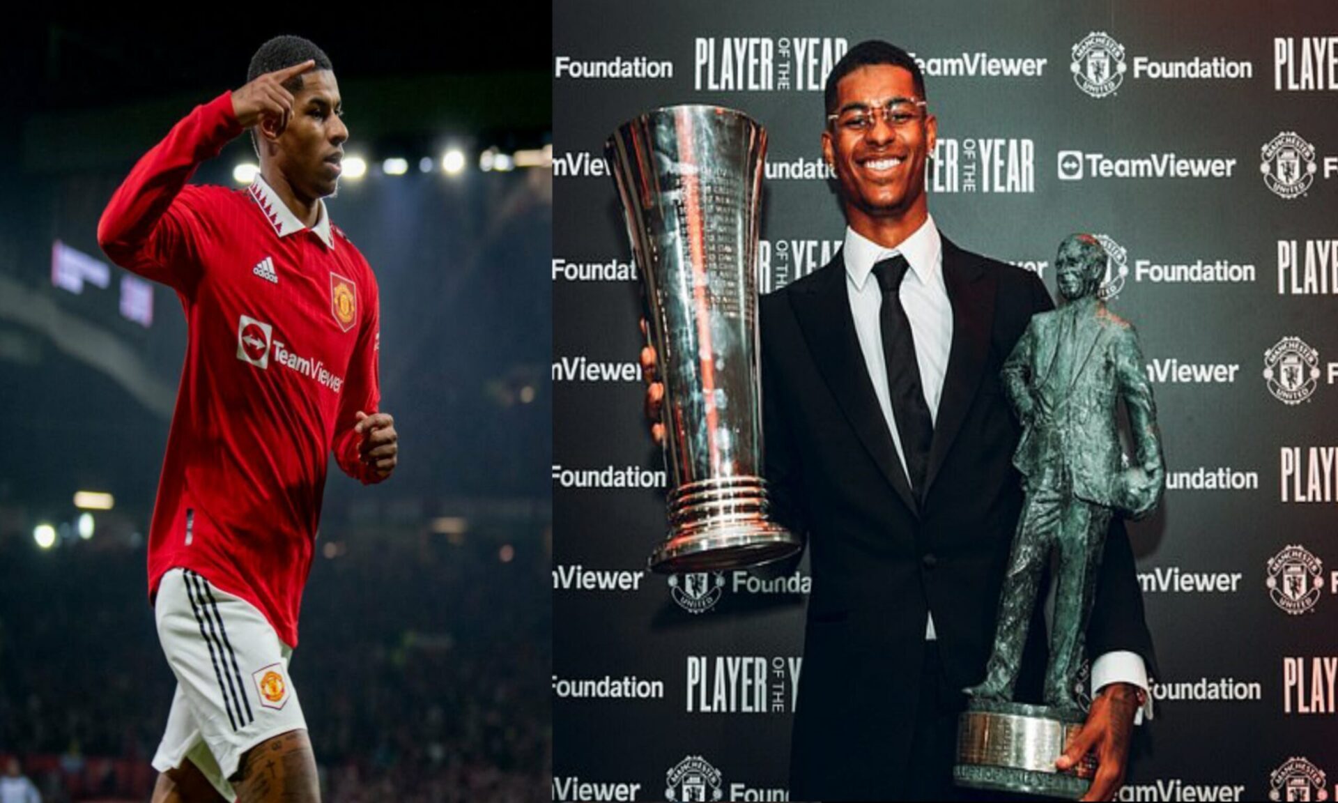 Marcus Rashford Clinches Double Honors at Manchester United's End-of-Season Awards
