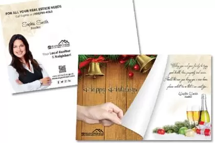 The Benefits of Sending Holiday Realtor Postcards to Your Clients
