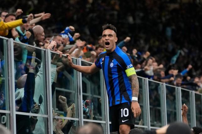 Lautaro Martinez's goal against Ac Milan helped Inter make it to Champions League final